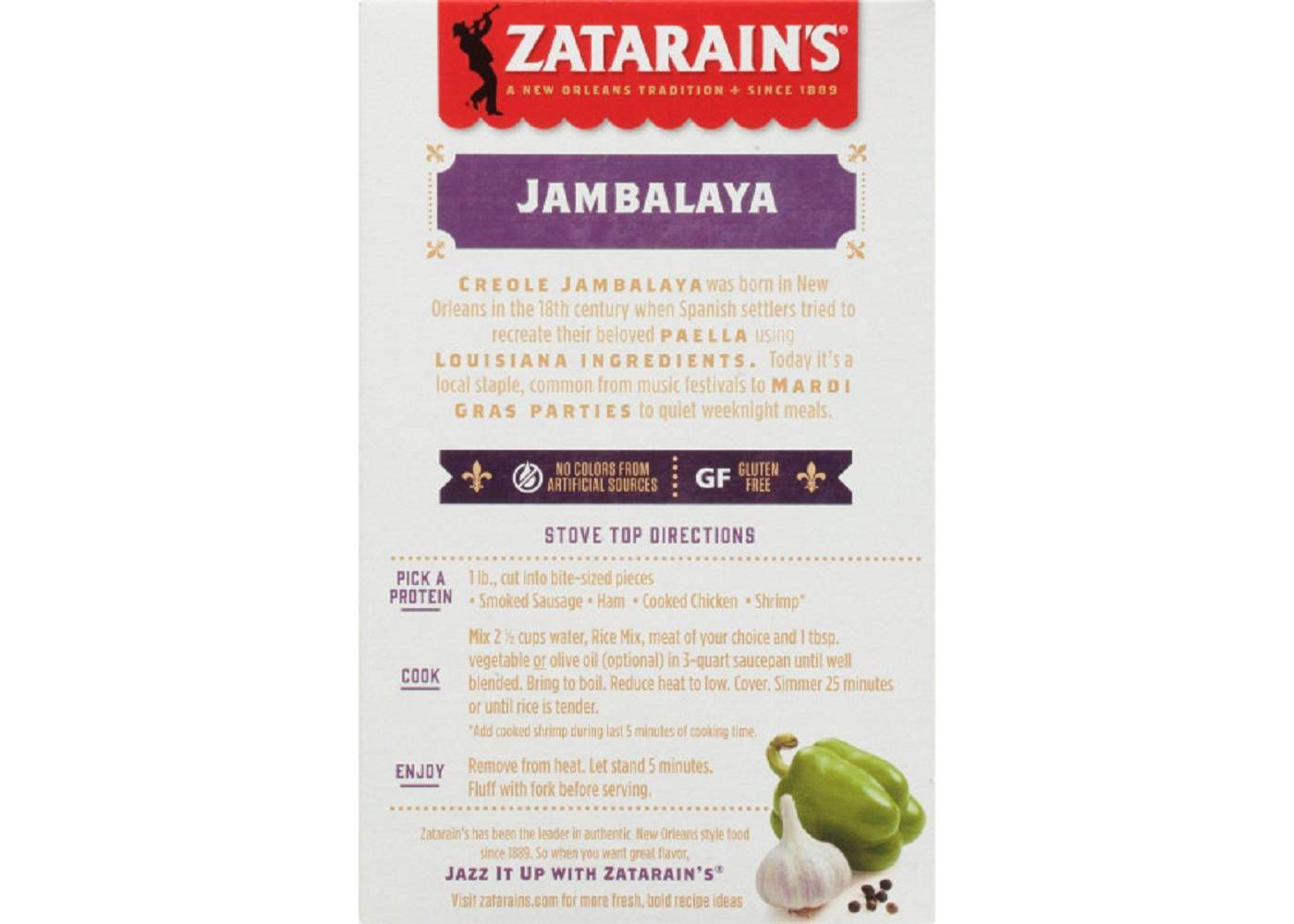 Zatarain's Jambalaya Rice Mix 226g