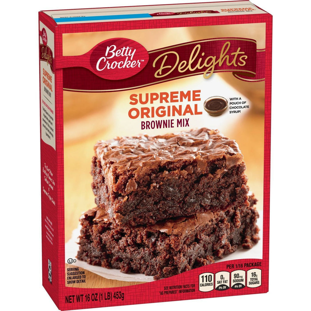Betty Crocker Supreme Original Brownie Mix 453g sold by American Grocer in the UK