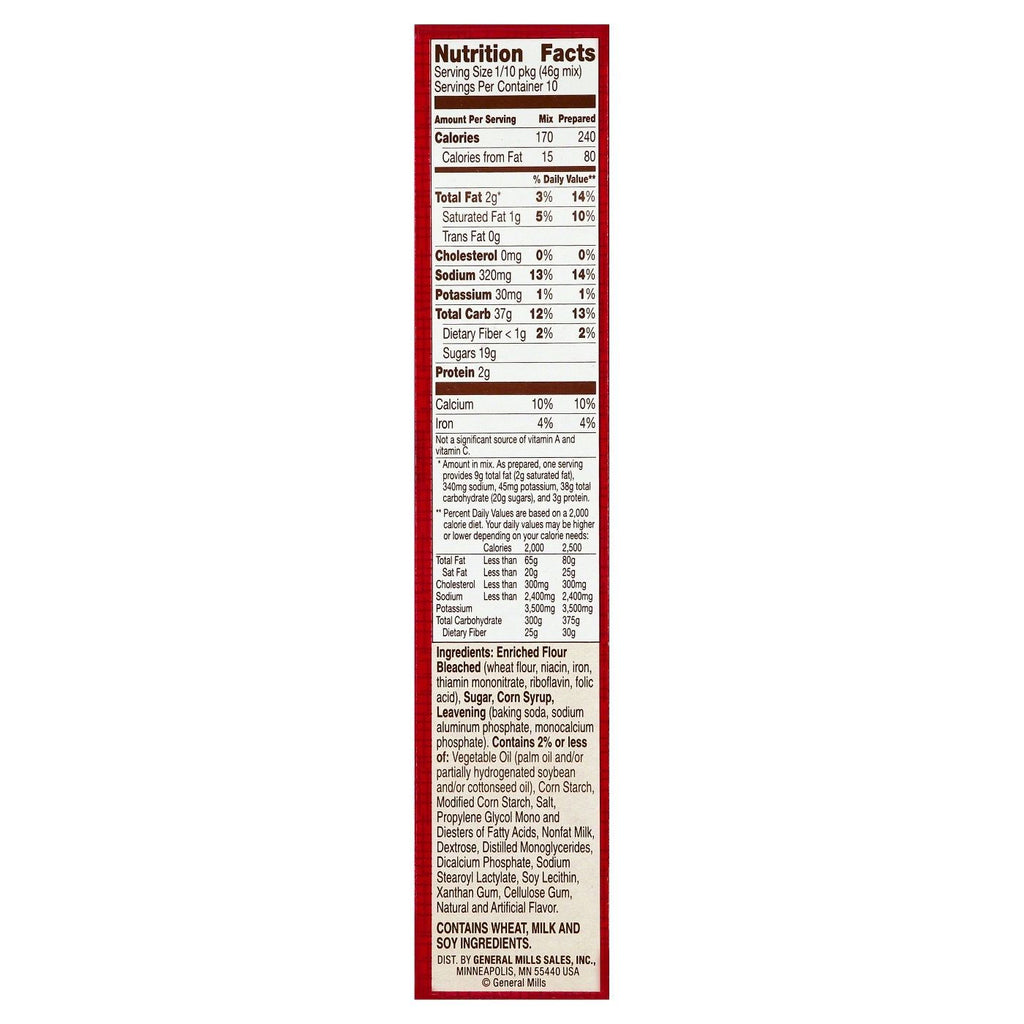 Betty Crocker Super Moist White Cake Mix 461g sold by American Grocer in the UK