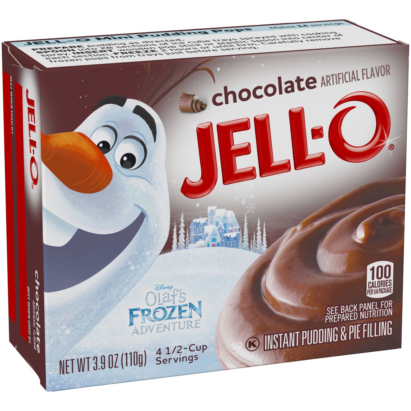 Jell-O Instant Chocolate Pudding & Pie Filling 110g(Best Before Date:- 27/Oct/2026)