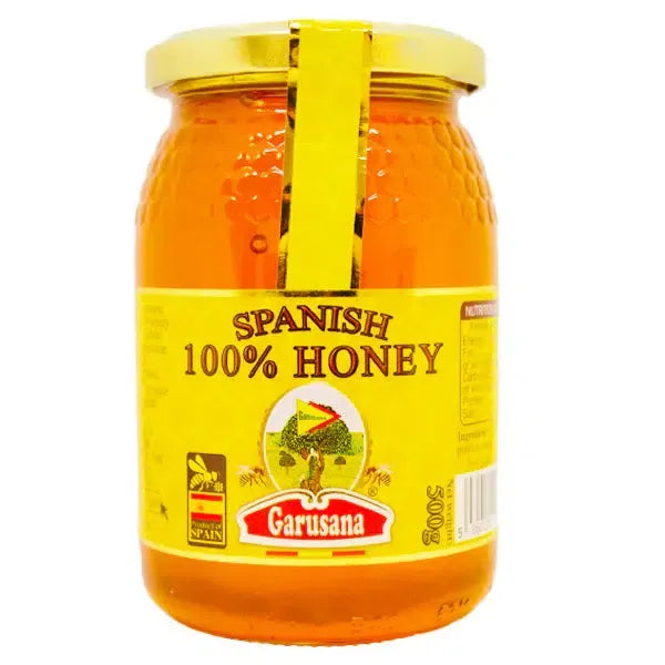Garusana 100% Spanish Honey 500g Jar