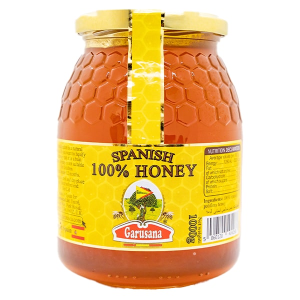 Garusana 100% Spanish Honey 1kg (Just Label Damaged)