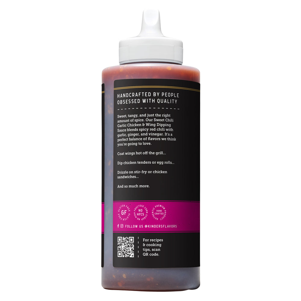 Kinder's Chicken & Wing Sauce Sweet Chilli Garlic 457g