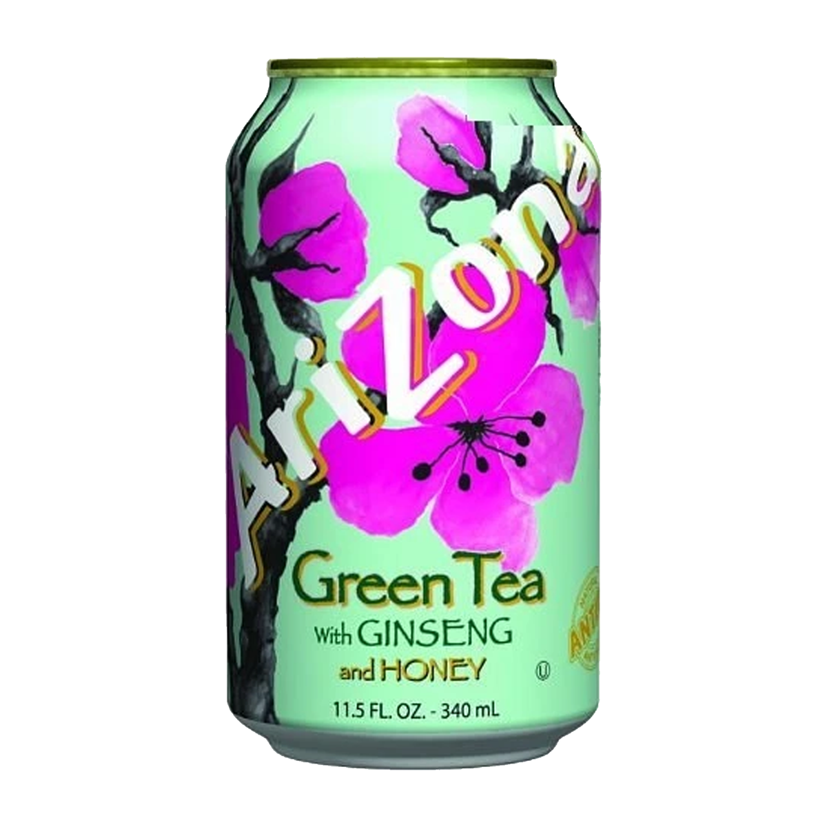 Arizona Green Tea with Ginseng and Honey Cans 340ml