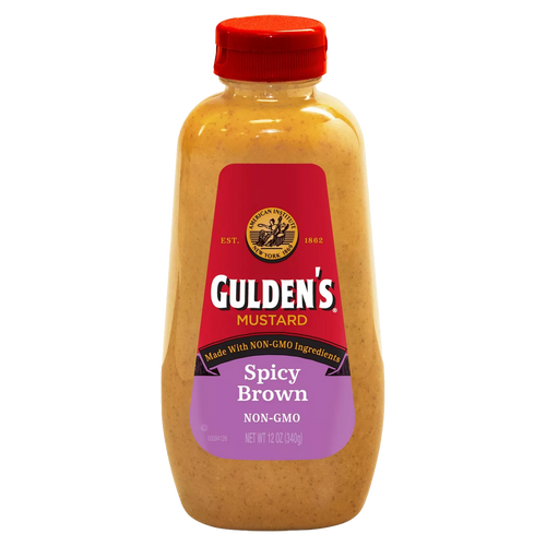 Gulden's Spicy Brown Mustard 340g