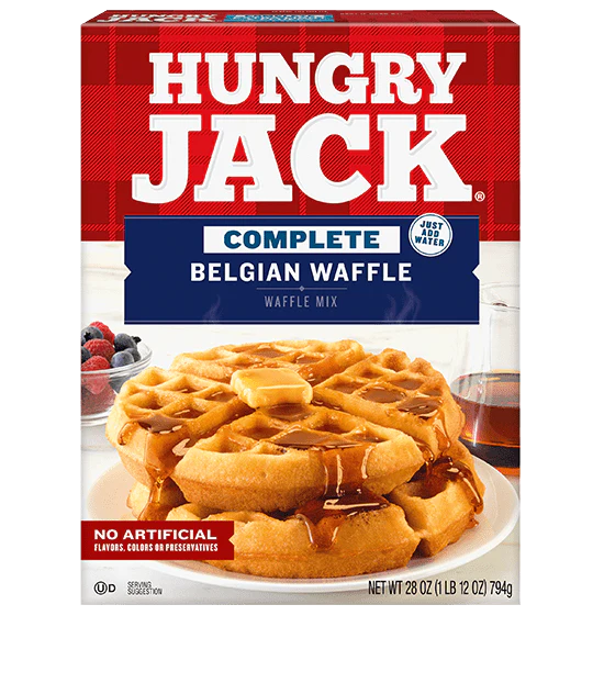 Hungry Jack Complete Belgian Waffle Mix 794g