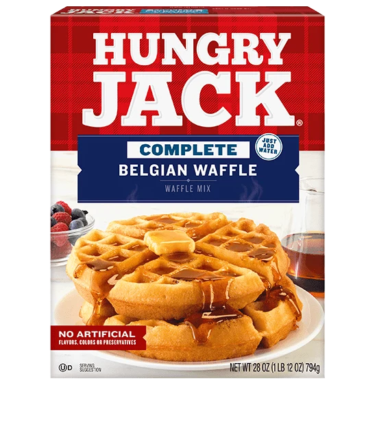 Hungry Jack Complete Belgian Waffle Mix 794g