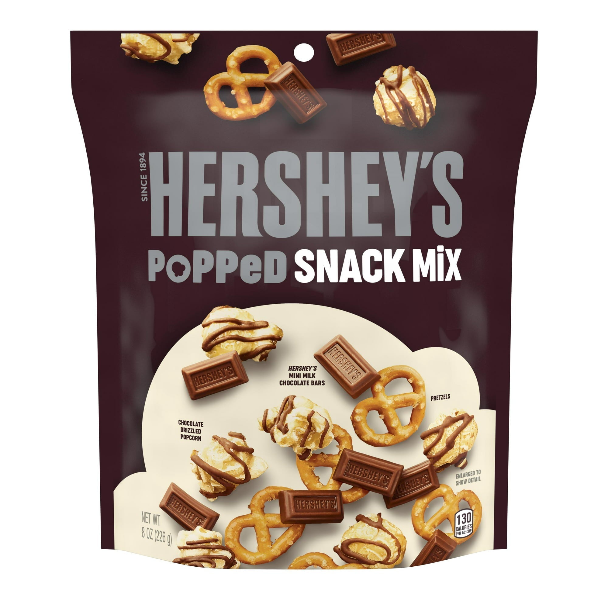 Hershey's Popped Snack Mix 226g (Best Before Date October 2025)