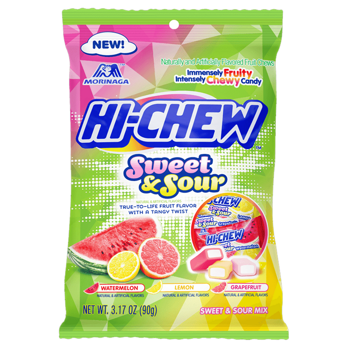 Hi-Chew Bag Sweet and Sour Mix 90g