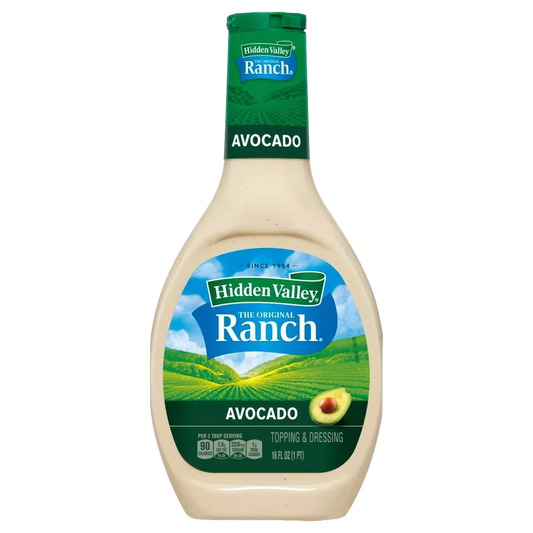 Hidden Valley The Original Ranch Avocado Dressing & Topping 473ml(Best Before Date:- 19/12/2025)