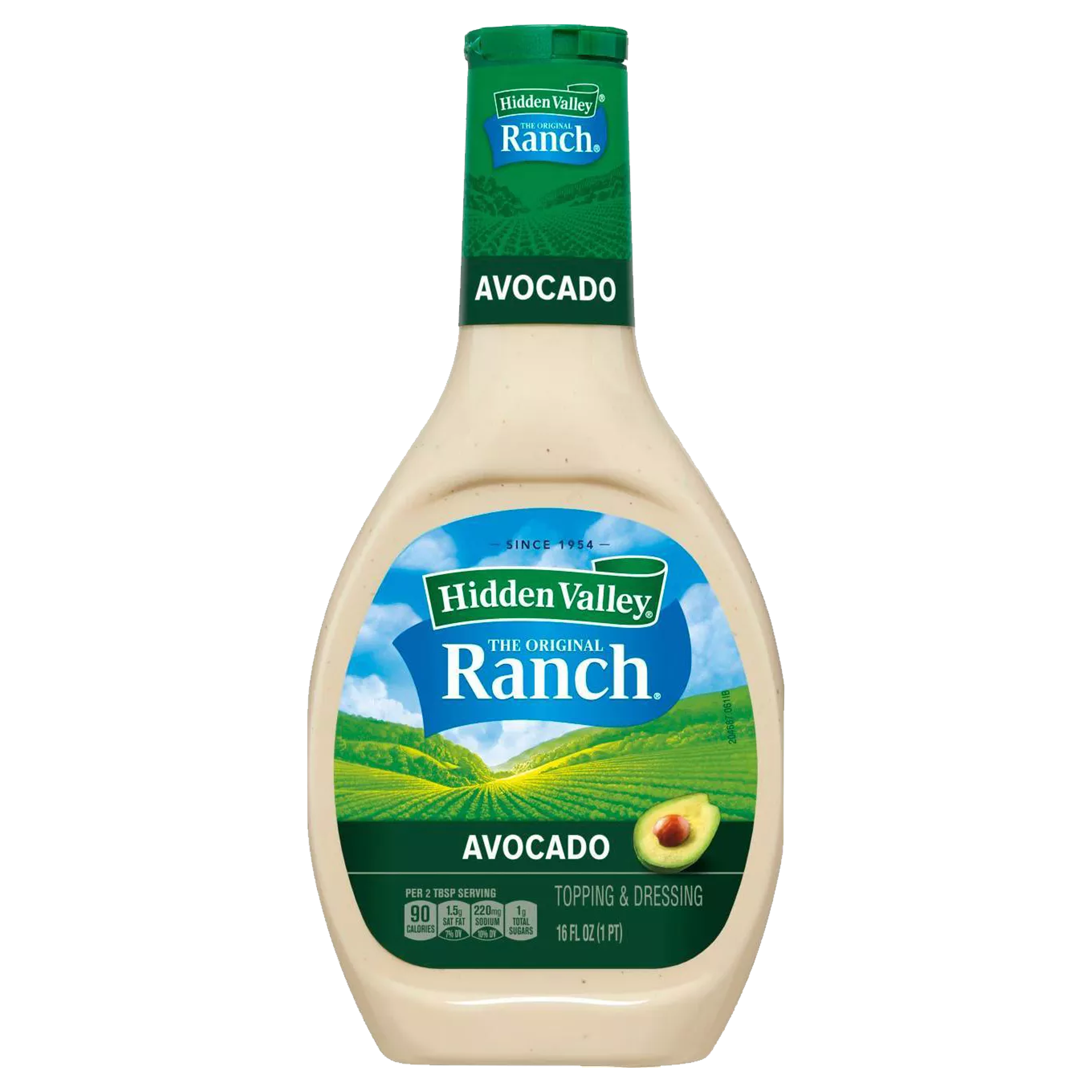 Hidden Valley The Original Ranch Avocado Dressing & Topping 473ml(Best Before Date:- 19/12/2025)