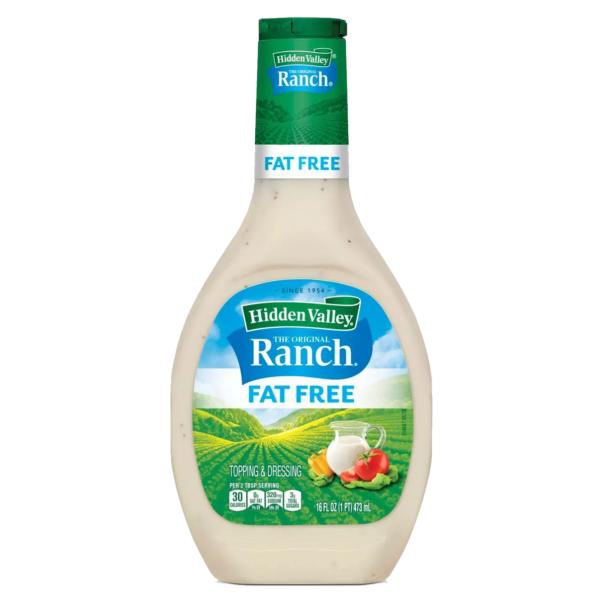Hidden Valley Original Fat Free Topping & Dressing 473ml (Best Before Date December 2025)