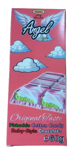 Angle Style Pistachio Cotton Candy Chocolate 60g