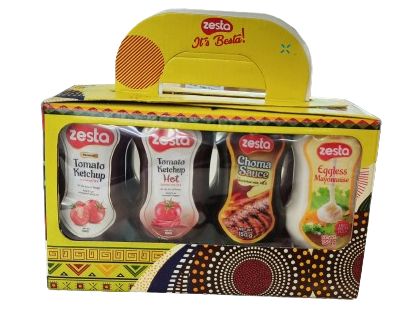 Zesta Variety Pack Sauce, Ketchup & Mayonnaise 150g Each (8 Pack)