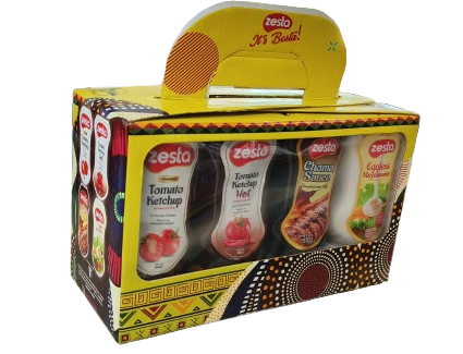 Zesta Variety Pack Sauce, Ketchup & Mayonnaise 150g Each (8 Pack)