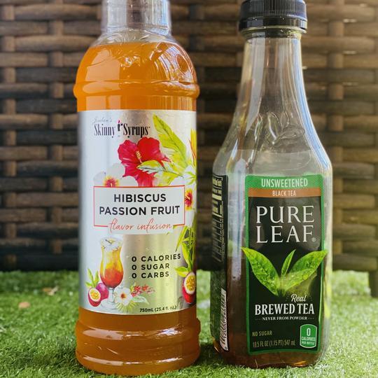Skinny Sugar Free Hibiscus Passion Fruit Syrup 750ml