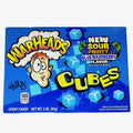 6 x Warheads Cubes Theater Box 85g | Sour Fruity Blue Raspberry (Best Before 12/2025)