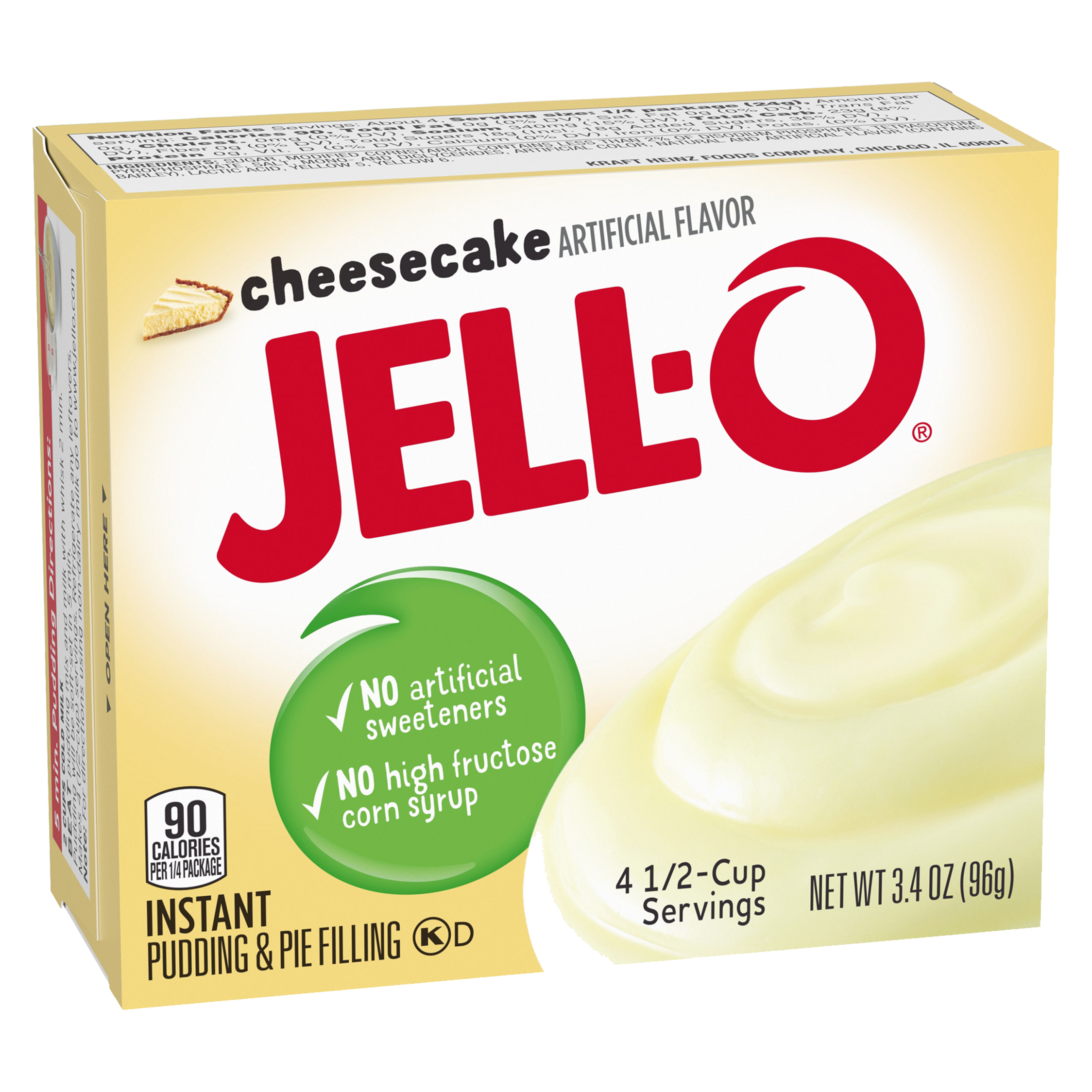 Jell-O Cheesecake Instant Pudding & Pie Filling 96g(BBD 03/NOV/2026)
