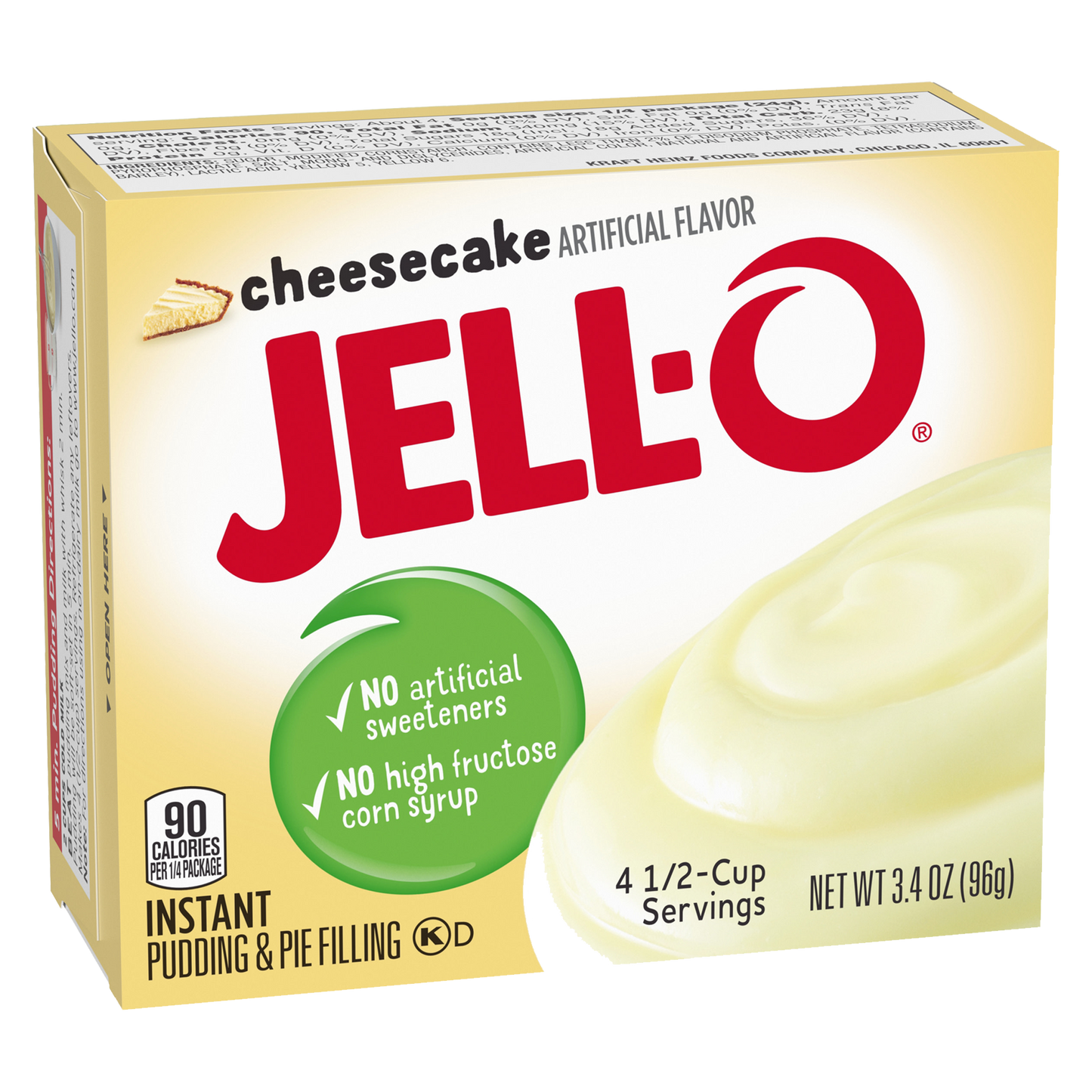 Jell-O Cheesecake Instant Pudding & Pie Filling 96g