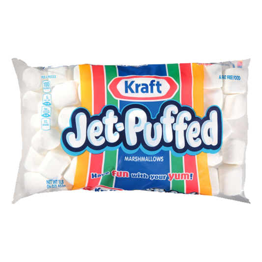 Kraft Jet-Puffed Regular Marshmallows 340g (Best Before : 16 Feb 2026)