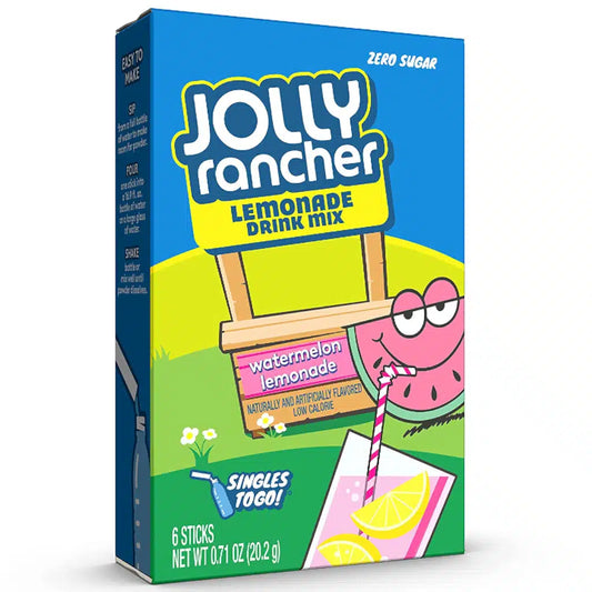 Jolly Rancher Sugar Free Singles to Go Watermelon Lemonade (BBD June 2025)