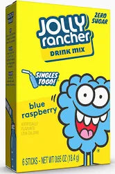 Singles To Go Jolly Rancher Blue Raspberry Drink Mix 18g (6 Sticks)