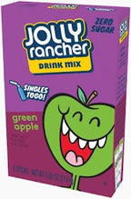 Singles To Go Jolly Rancher Green Apple Drink Mix 17.6g (6 Sticks)