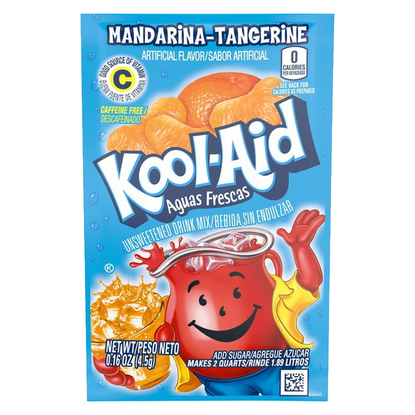 Kool-Aid Mandarina Tangerine 4.5g (Pack of 6) Best Before Date 03/03/2025