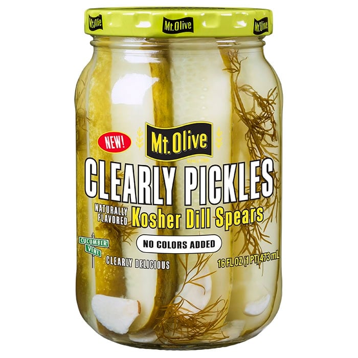 Mt. Olive Clearly Kosher Dill Spears 473ml
