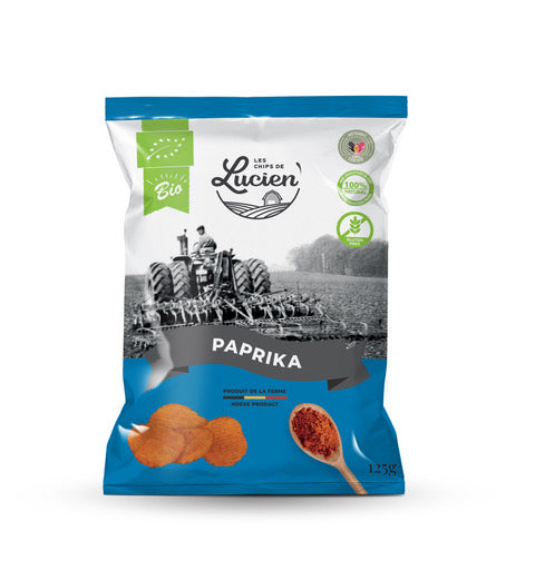 Lucien Belgian Farm's Chips 125g | Choose Your Flavour