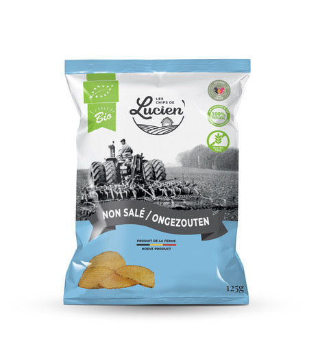 Lucien Belgian Farm's Chips 125g | Choose Your Flavour