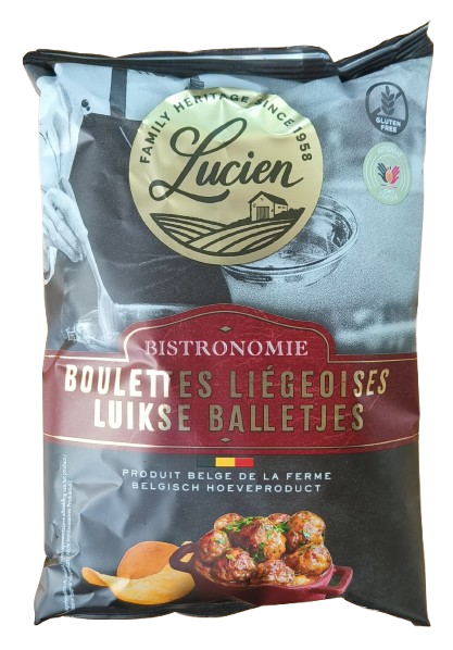 Lucien Belgian Farm's Chips 125g | Choose Your Flavour