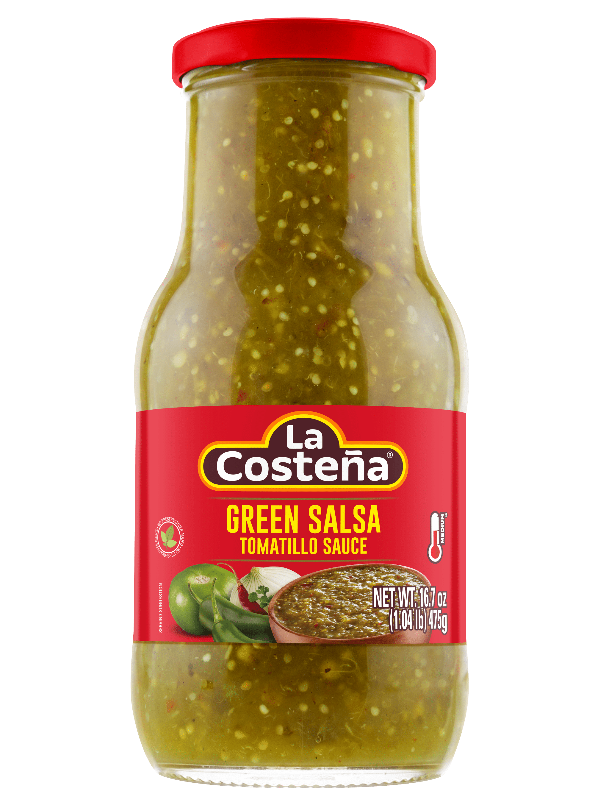 La Costena Green Salsa Tamatillo Sauce 475g (Best Before : 16 May 2026)