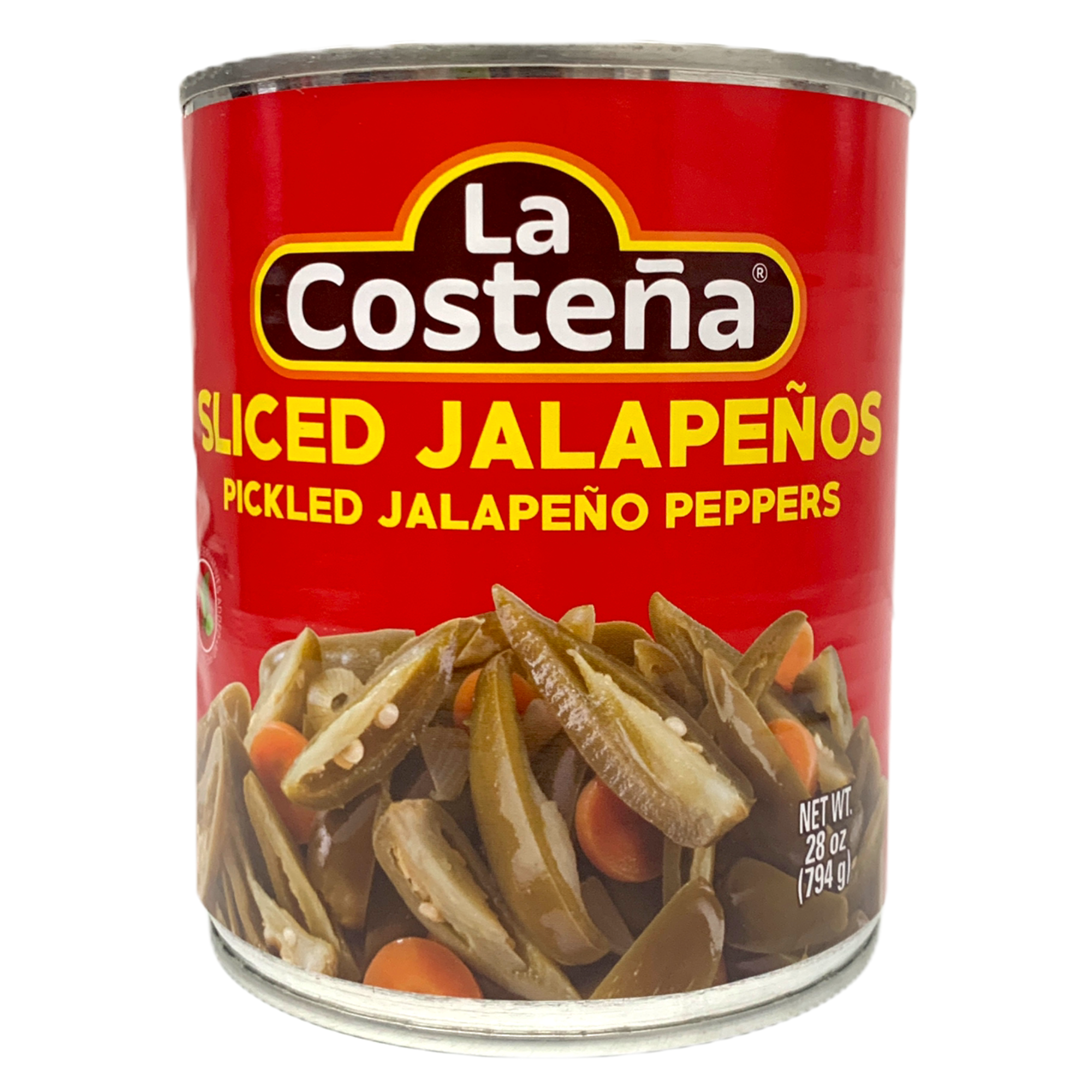 La Costena Sliced Jalapenos Pickled Jalapeno Peppers 794g (Dented Tin)