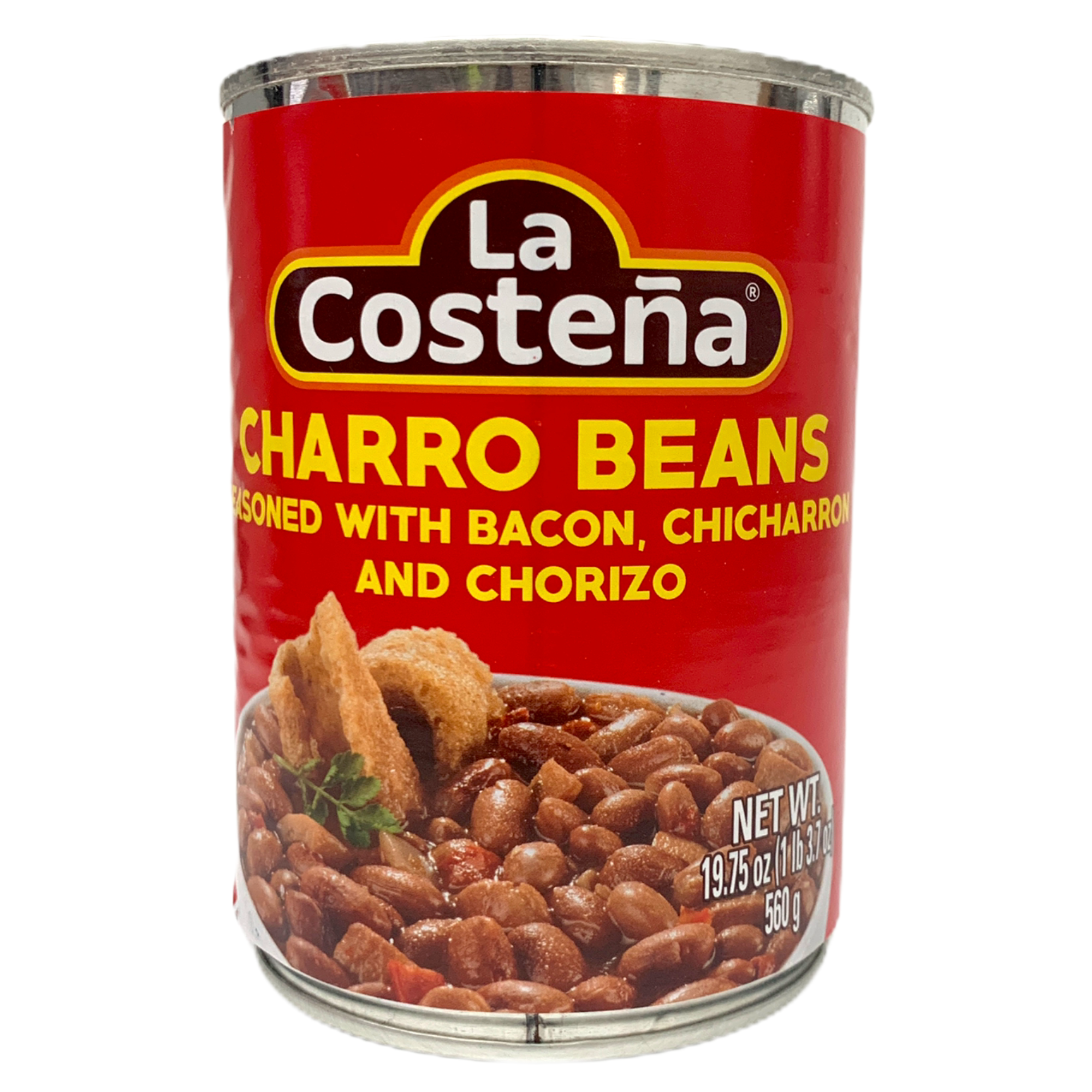 La Costena Charro Beans 560g (Pack of 3) (Best Before : 26 Jul 2025)