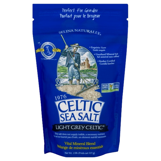Celtic Sea Salt Light Gray Celtic 227g sold by American Grocer in the UK