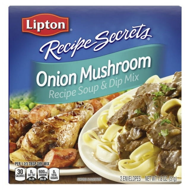 Lipton Recipe Secrets Onion Mushroom Soup & Dip Mix 51g (Best Before Date End 03/2025)