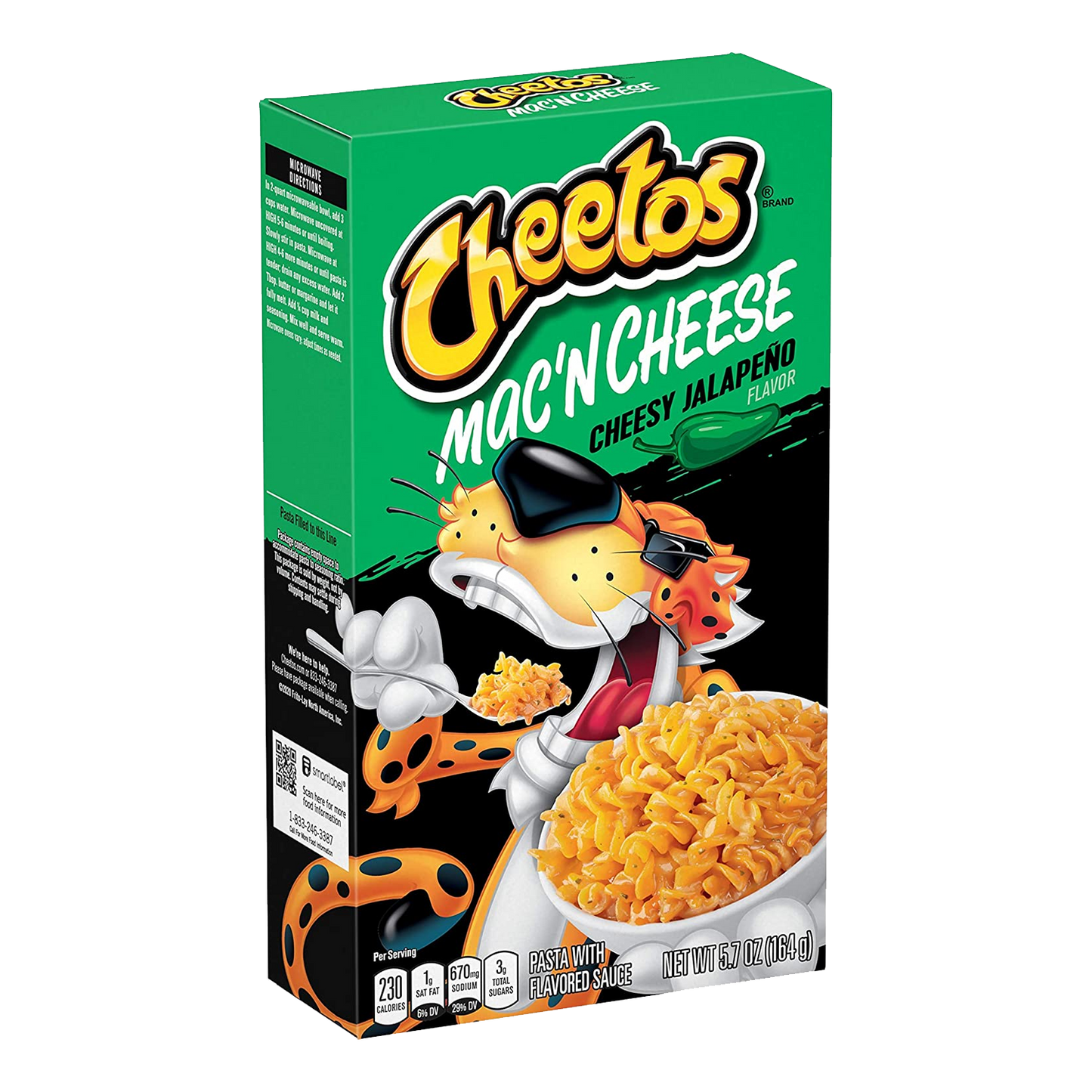 Cheetos Mac 'N Cheese Cheesy Jalapeno Pasta with Flavoured Sauce 164g(Best Before Date 10/01/2026)