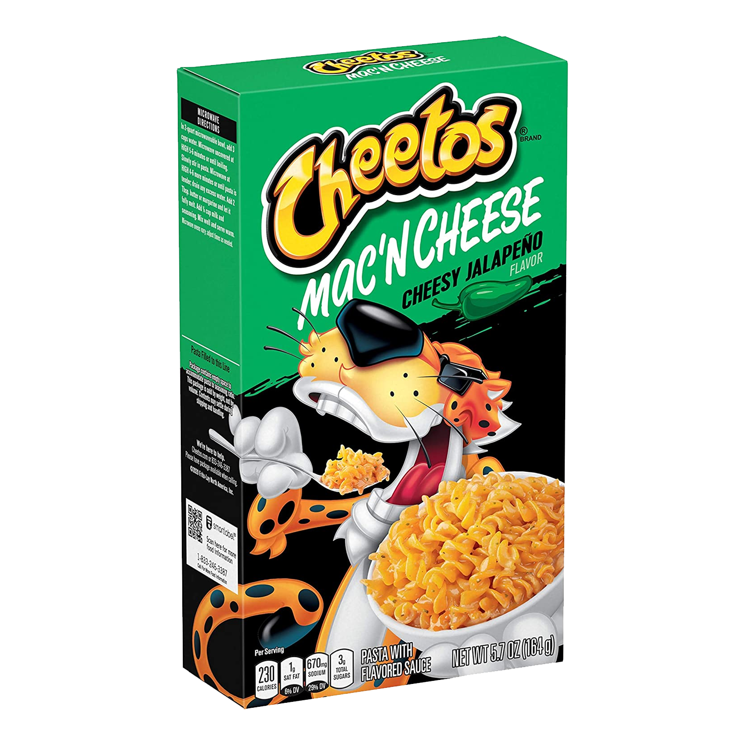 Cheetos Mac 'N Cheese Cheesy Jalapeno Pasta with Flavoured Sauce 164g