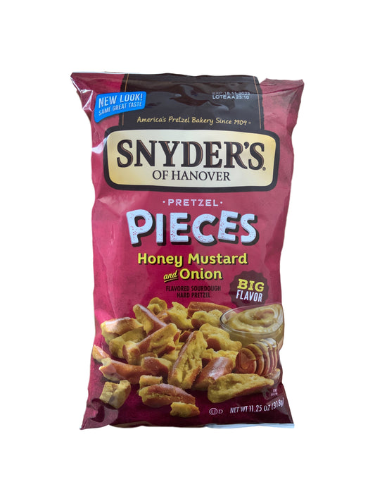Snyder's Pretzel Pieces Honey Mustard & Onion 340g