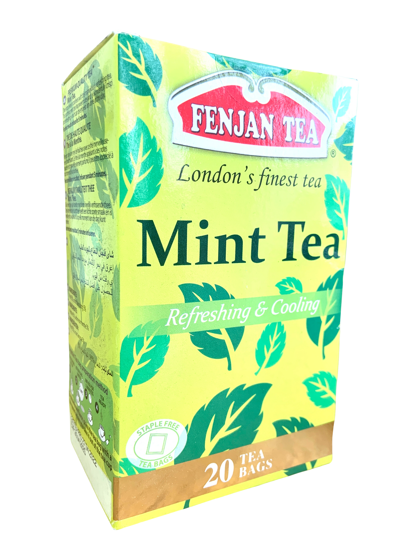 Fenjan Mint Tea 40g | Refreshing and Cooling | 20 Tea Bags