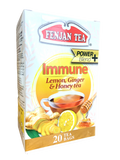 Fenjan Tea Power Blend Immune | Lemon, Ginger & Honey Tea 30g | 20 Tea Bags
