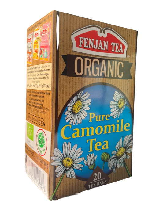 Fenjan Organic Pure Camomile Tea 40g | 20 Tea Bags (Best Before : 14 Nov 2024)