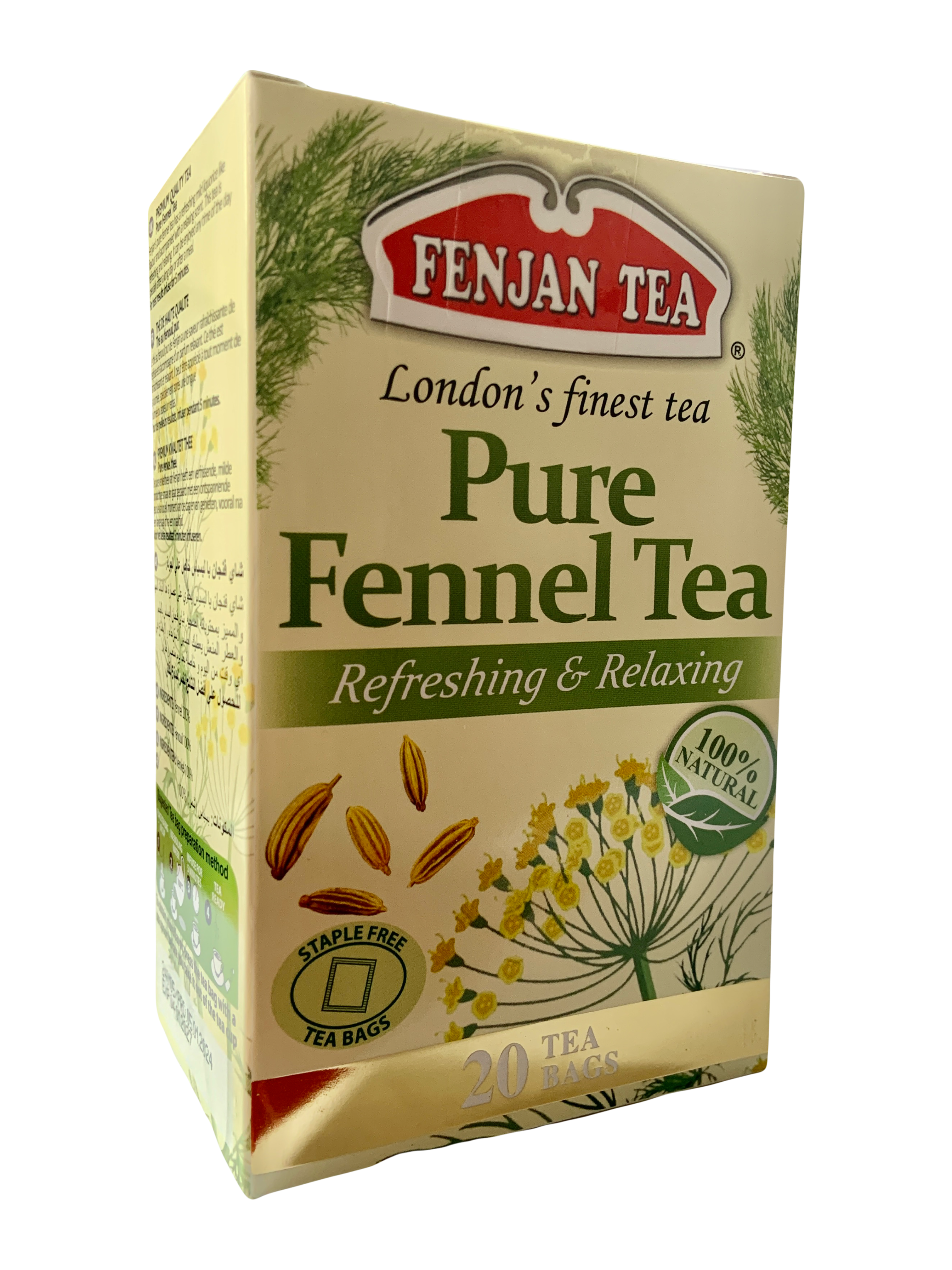Fenjan Pure Fennel Tea 40g | 20 Tea Bags