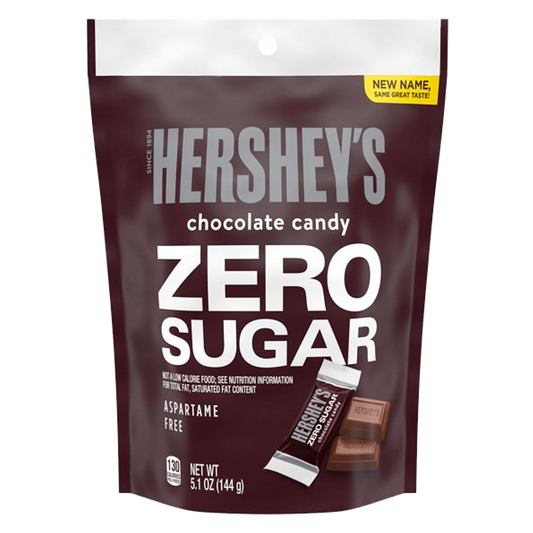 Hershey's Zero Sugar Milk Chocolate Candy 144g (Best Before : 28 May 2026)