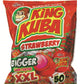 Mr. Berry's King Kuba Strawberry Flavoured Lollipop XXL 50 Pcs