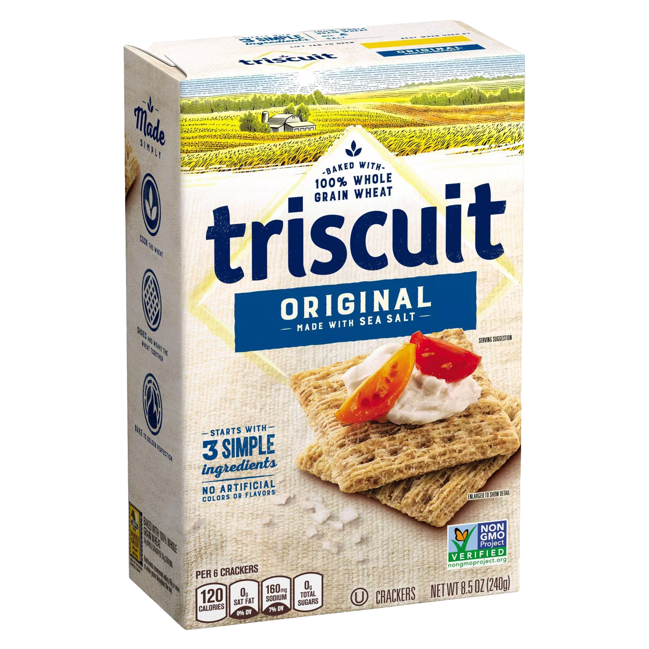 Nabisco Triscuit Original Crackers 240g(BBD 29/09/2026)