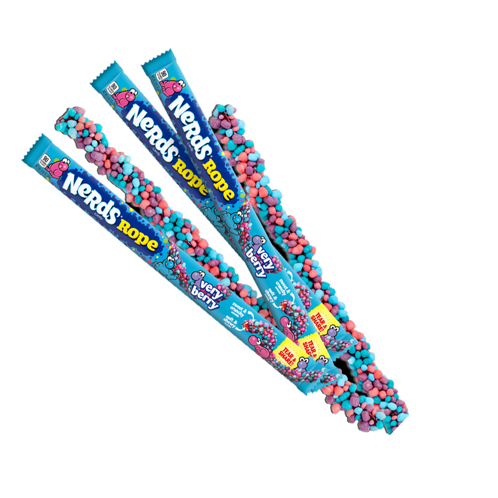 Nerds Very Berry Ropes 26g (Best Before : 29 July 2026)