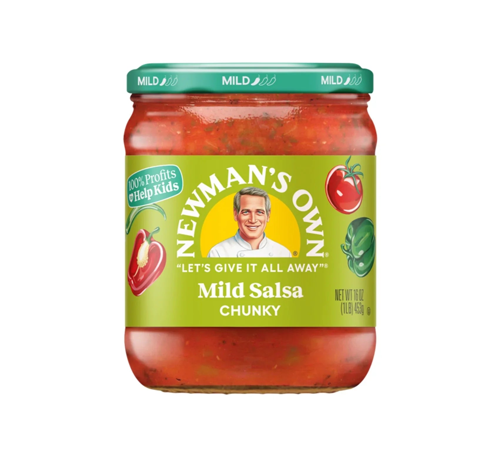 Newman's Own Mild Chunky Salsa 453g