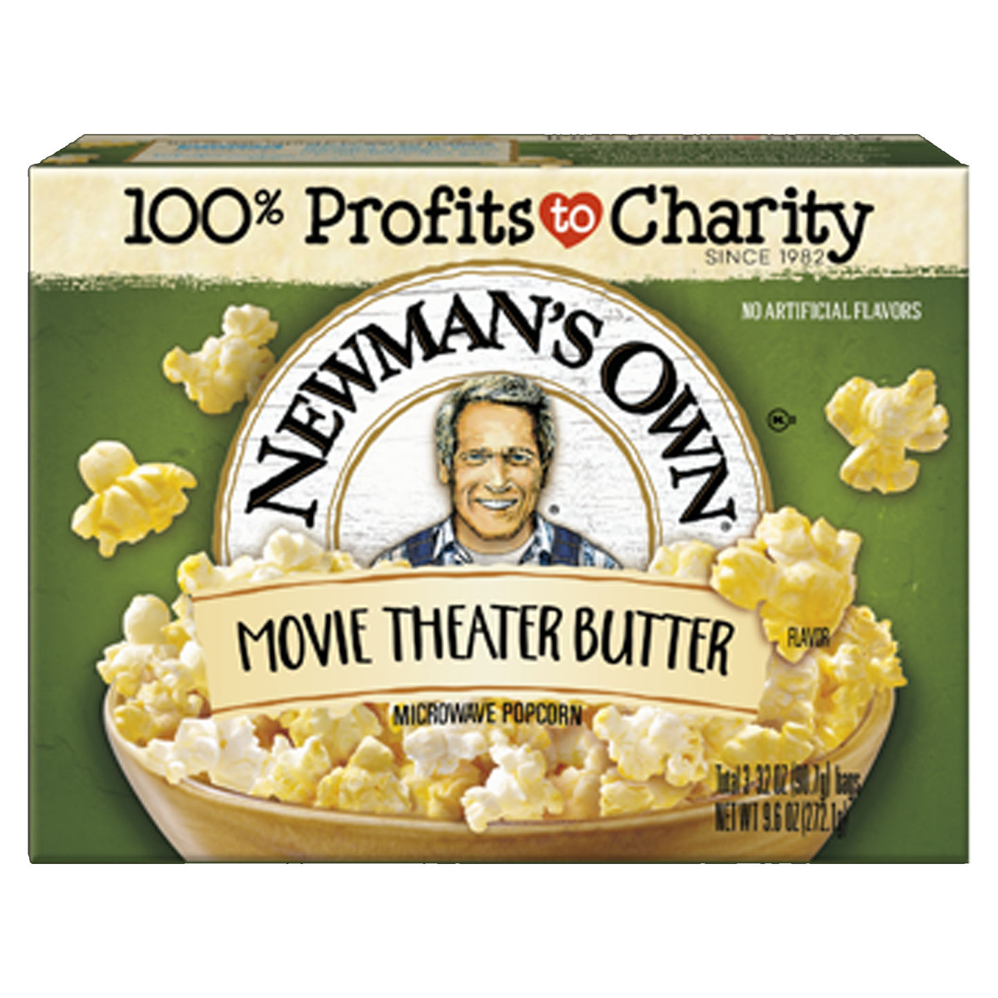Newman's Own Movie Theater Butter Microwave Popcorn 272.1g